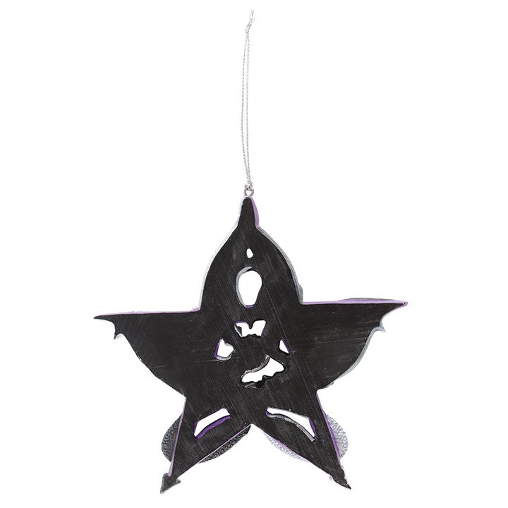 Pentagram Dragon Hanging Ornament Anne Stokes