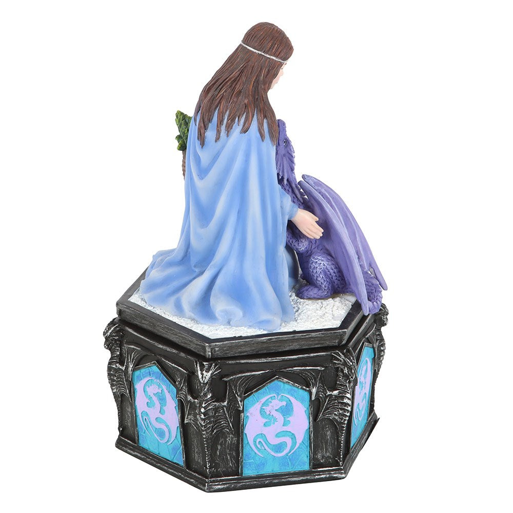 Winter Dragon Friendship Box - Anne Stokes