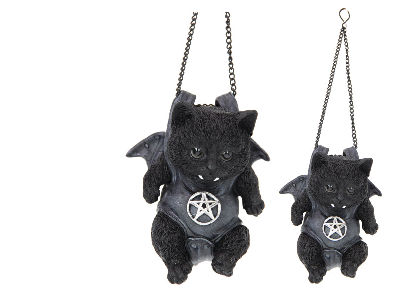Vampire Goth Hanging Cat