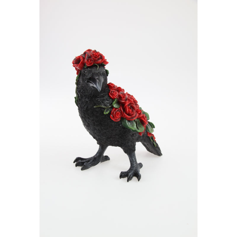Red Rose Standing Crow