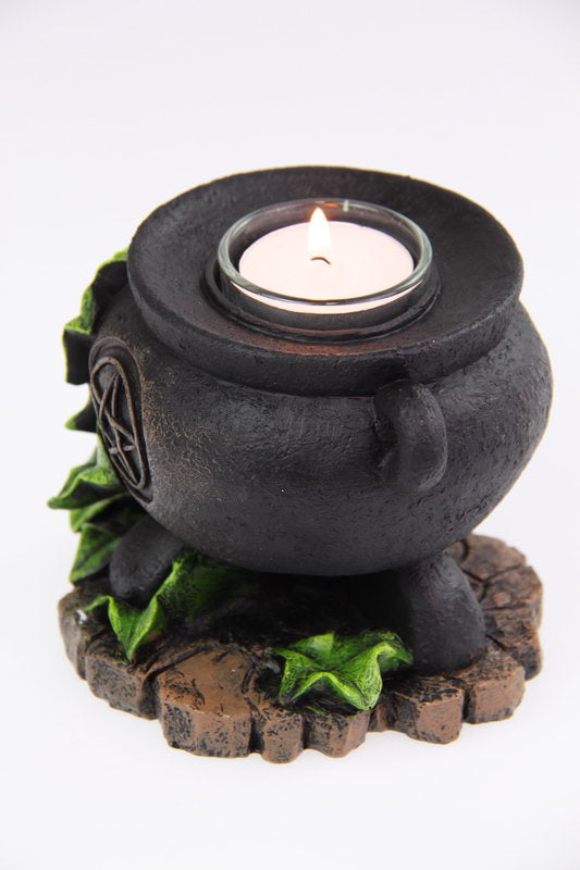 Witches Cauldron Tealight Candle