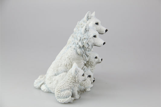 Snow Wolf Family