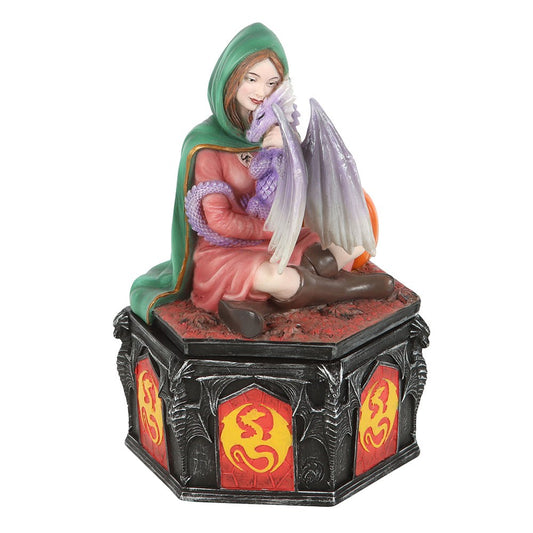 Autumn Dragon Friendship Box - Anne Stokes