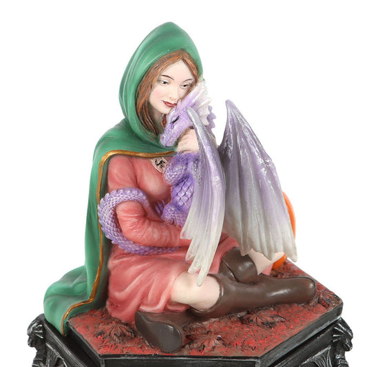 Autumn Dragon Friendship Box - Anne Stokes