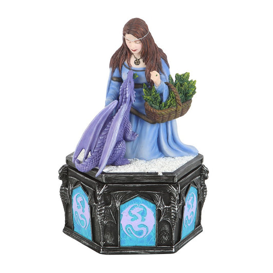 Winter Dragon Friendship Box - Anne Stokes