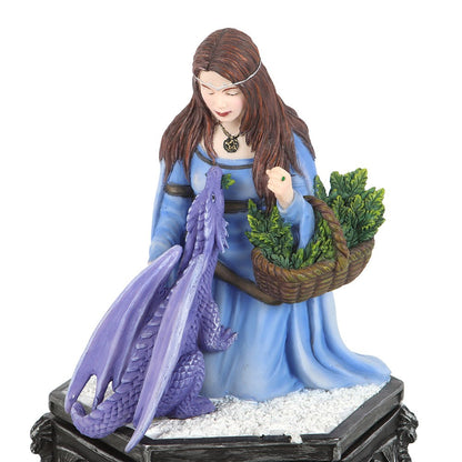 Winter Dragon Friendship Box - Anne Stokes