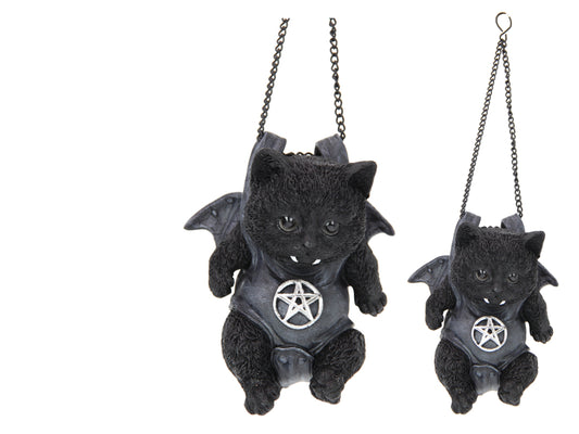 Vampire Goth Hanging Cat