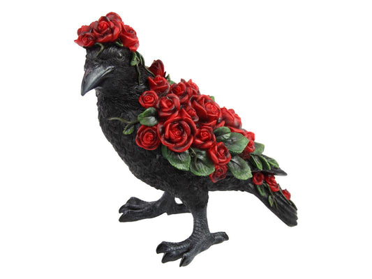 Red Rose Standing Crow