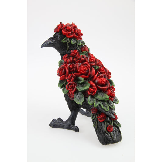 Red Rose Standing Crow