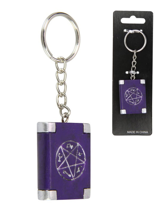 Spell Book Key Ring