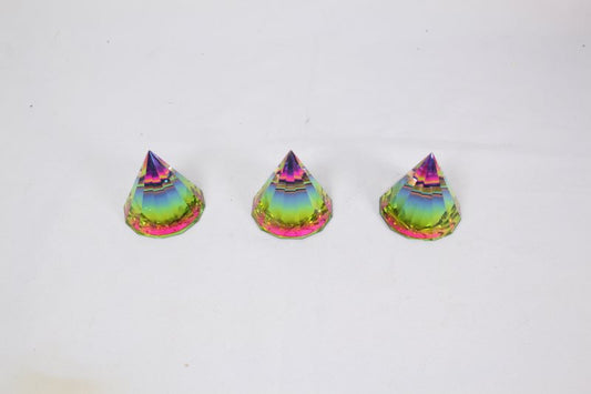 Crystal Pyramid Paperweight