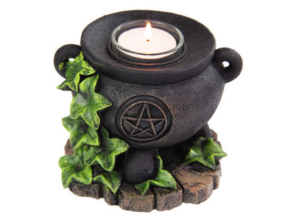 Witches Cauldron Tealight Candle