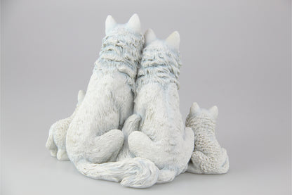 Snow Wolf Family